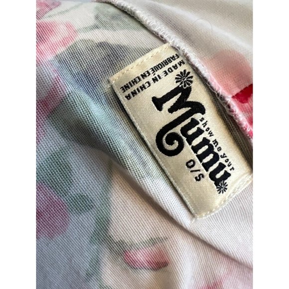 Show Me Your Mumu Floral Garden of Blooms Brie Robe One size Floral Rose No BELT - Picture 2 of 8